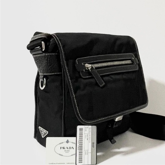 Prada Other - Prada Black Messenger Bag for Men